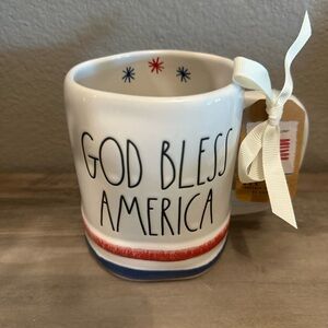 Rae Dunn God Bless America Mug